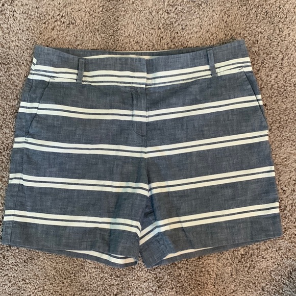 LOFT Pants - ⚡️LOFT striped riviera shorts, size 10